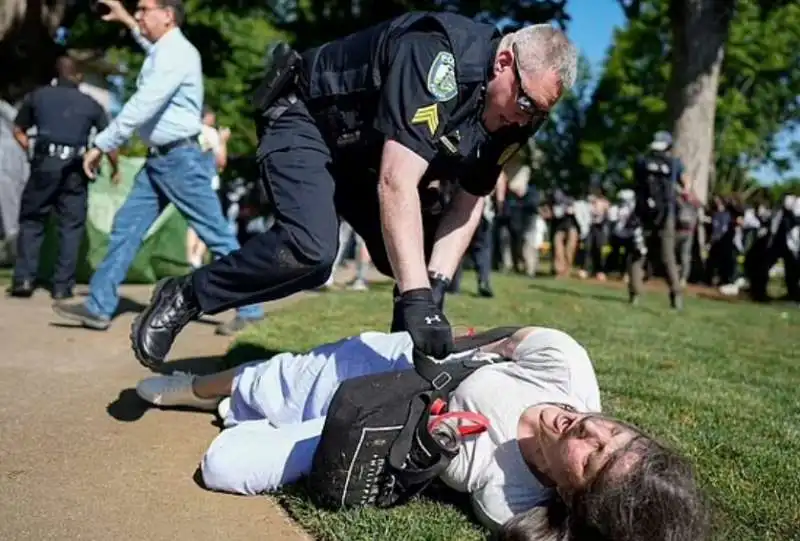 proteste pro palestina alla emory university di atlanta   10