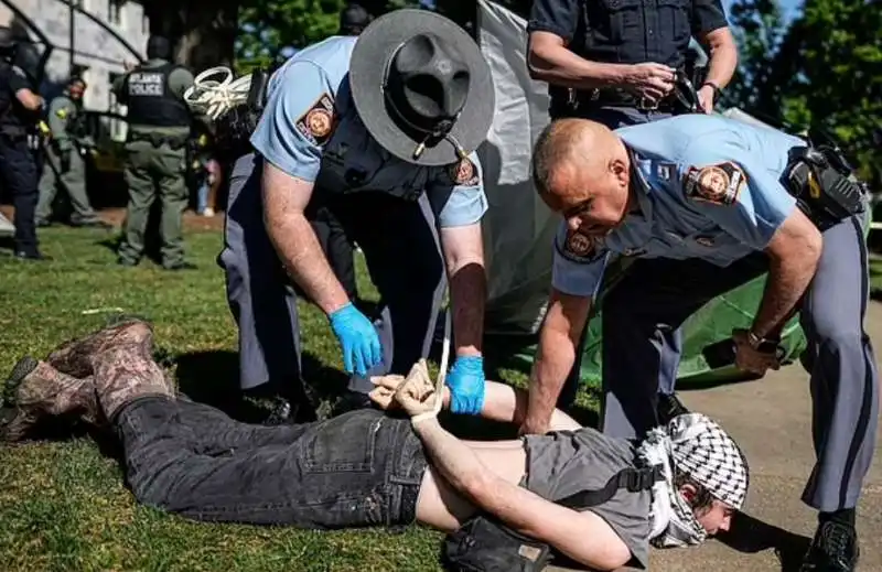 proteste pro palestina alla emory university di atlanta   2