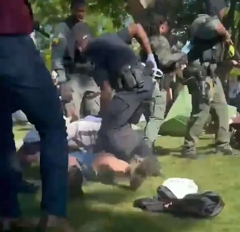 proteste pro palestina alla emory university di atlanta   5