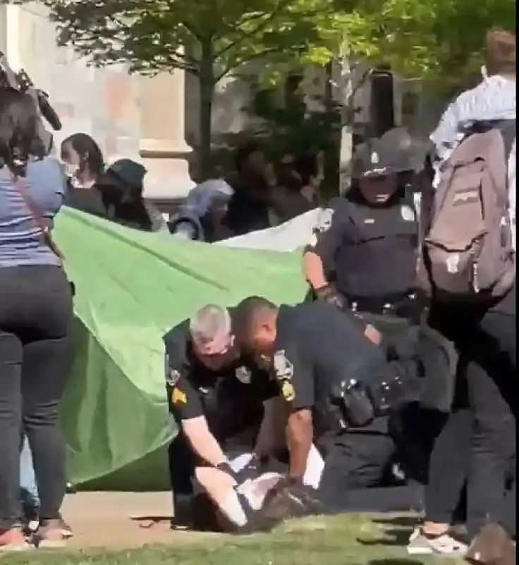 proteste pro palestina alla emory university di atlanta   9