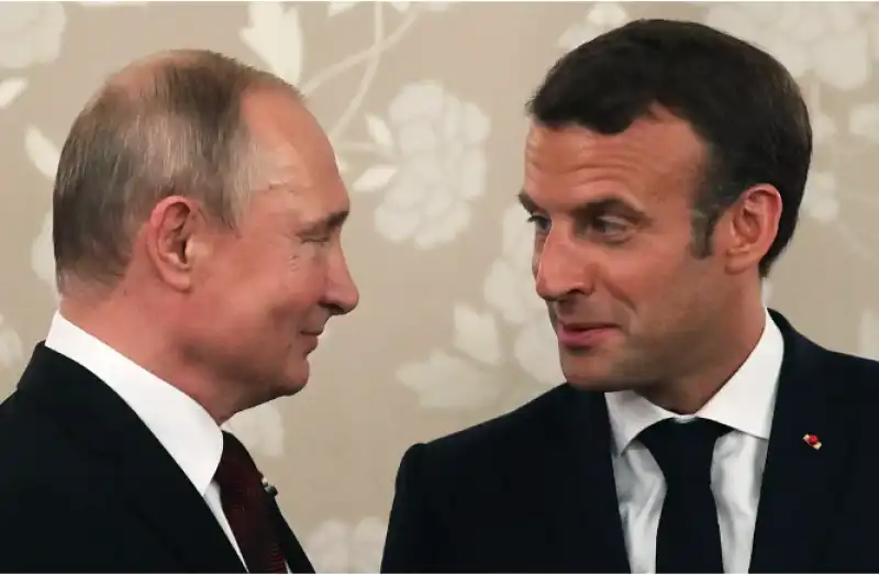 putin macron