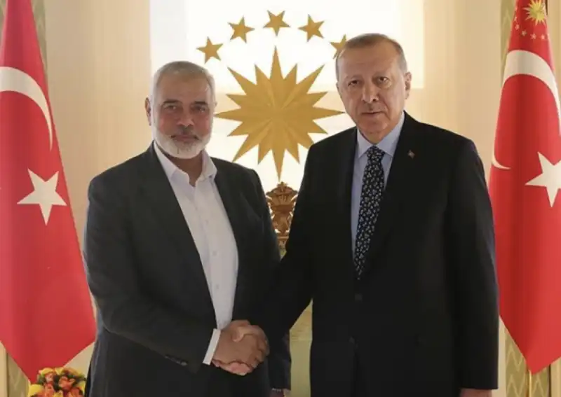 recep tayyip erdogan ismail haniyeh 2