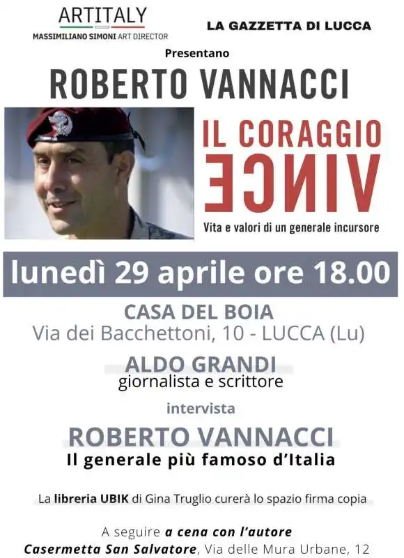 roberto vannacci alla casa del boia di livorno