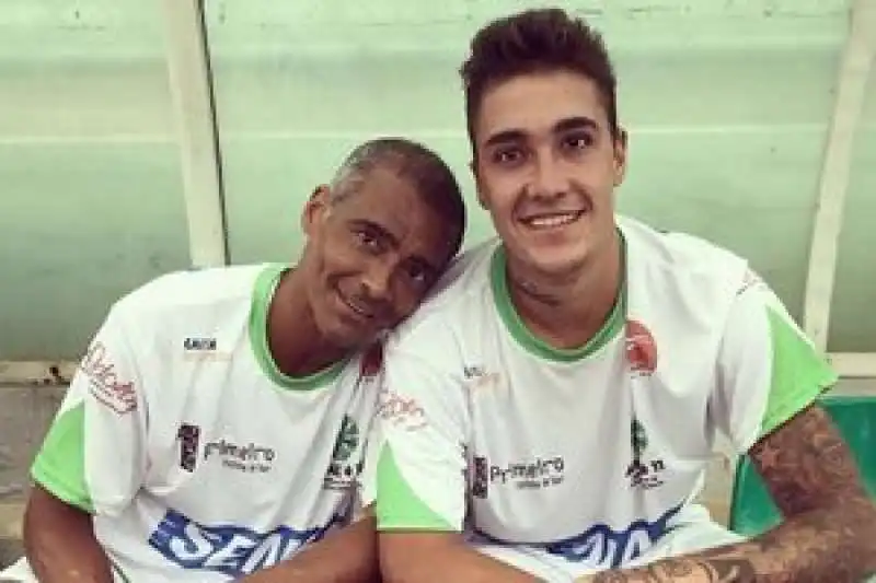 romario e il figlio romarinho 