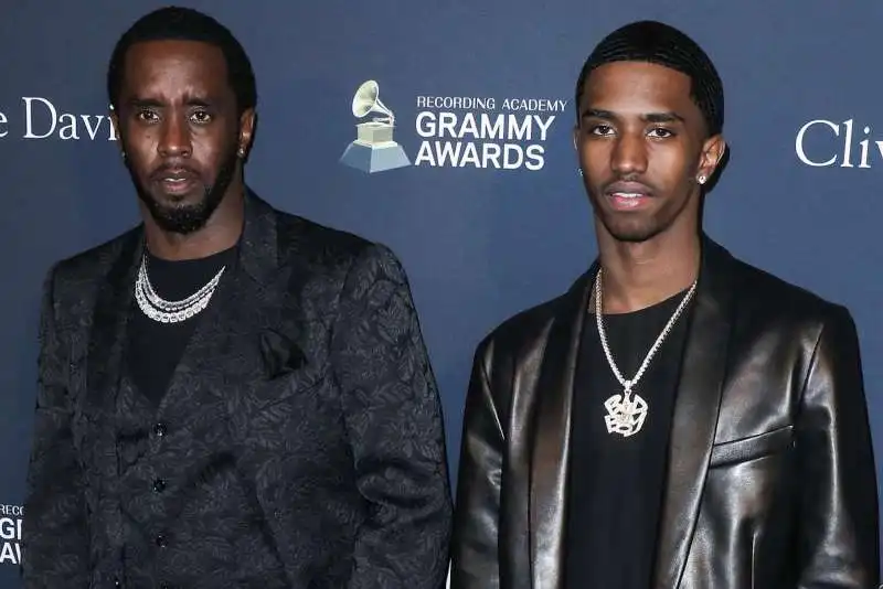 sean combs e il figlio christian 