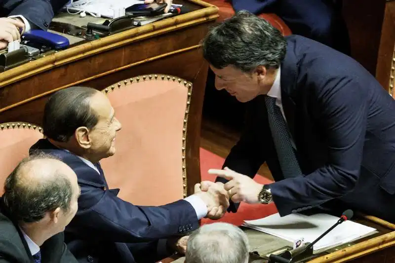 silvio berlusconi matteo renzi