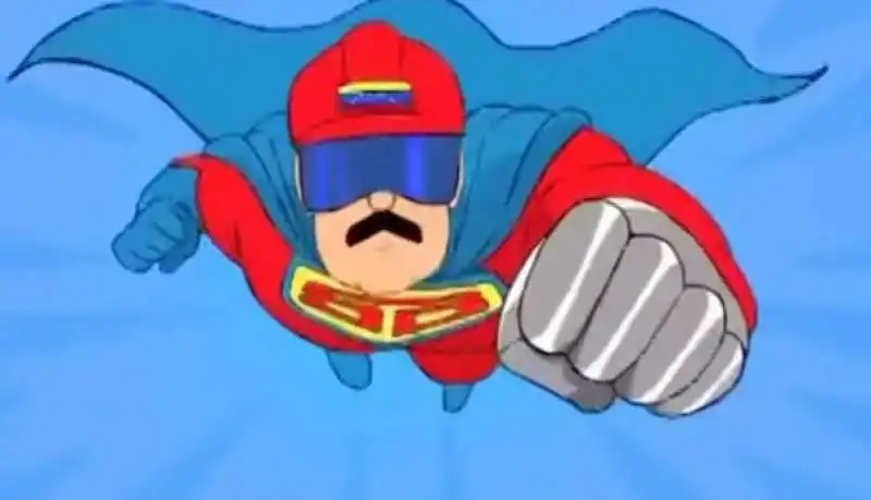 SUPERBAFFO LA SERIE ANIMATA SU NICOLAS MADURO. 