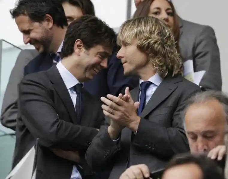 ANDREA AGNELLI E PAVEL NEDVED 