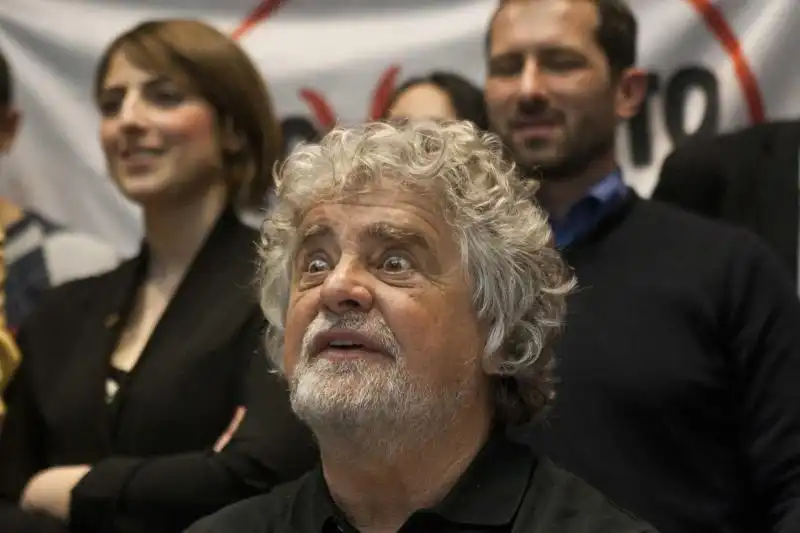 BEPPE GRILLO - FOTO LA PRESSE 