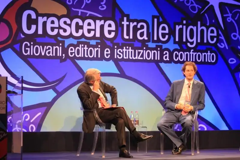 de Bortoli intervista il giovane editore John Elkann Presidente LA Stampa 