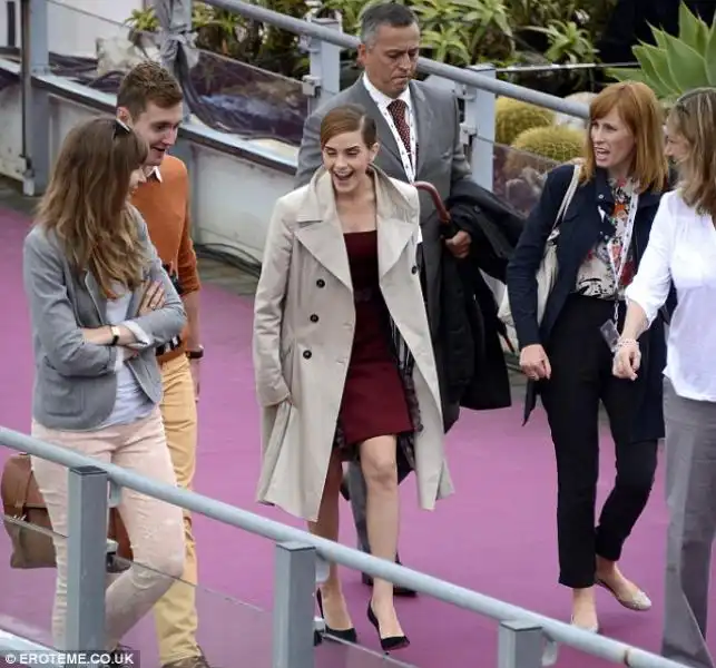 EMMA WATSON PER PRESENTARE THE BLING RING A CANNES 