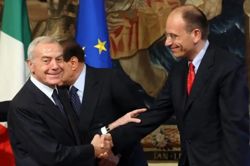 ENRICO CON LO ZIO GIANNI LETTA