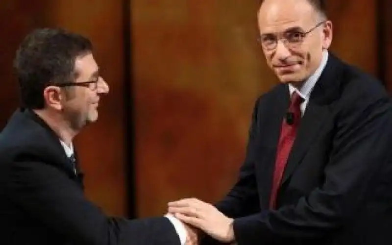 FABIO FAZIO E ENRICO LETTA 