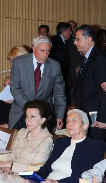 Franco Marini Paola Necci e MariaPia Fanfani 