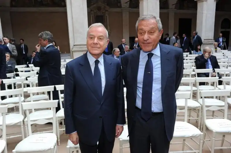 Gianni Letta e Giuseppe Sciarrone 