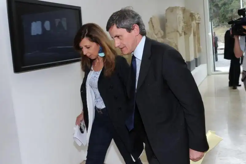 Isabella Rauti e Gianni Alemanno 