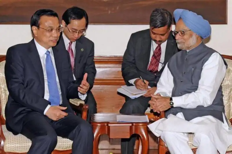 Li Keqiang Manmohan Singh 