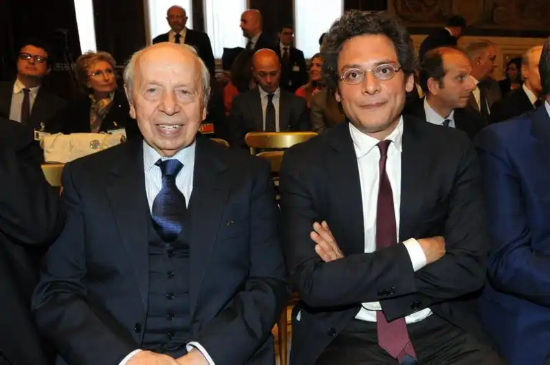 Lamberto Dini e Michel Martone 