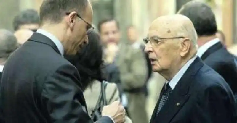 LETTA E napolitano 