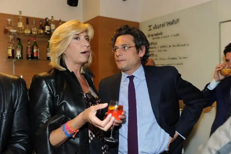 Mirta Merlino e Michel Martone 