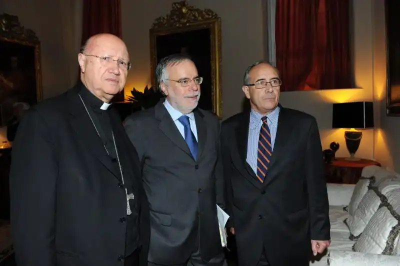 Mons Celli Andrea Riccardi e Massimo Franco 