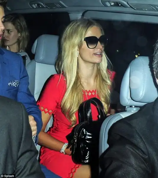 PARIS HILTON A CANNES 