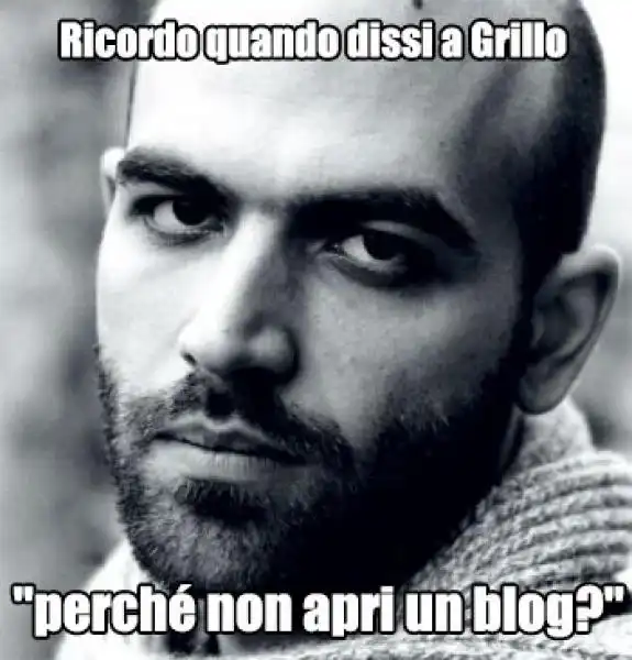 SAVIANO RICORDA LA PRESA IN GIRO DI FACEBOOK 