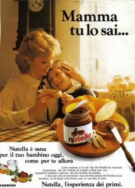 SPOT NUTELLA ANNI OTTANTA 