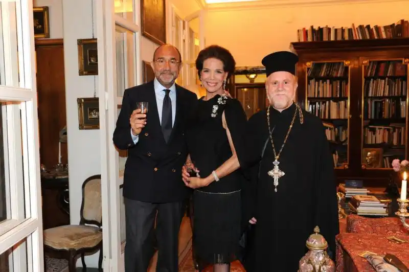 Stefano Dercole Marisela Federici e Padre Simeon 