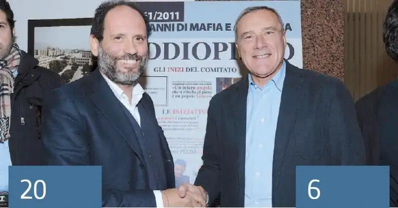 STRETTA DI MANO TRA INGROIA E GRASSO 