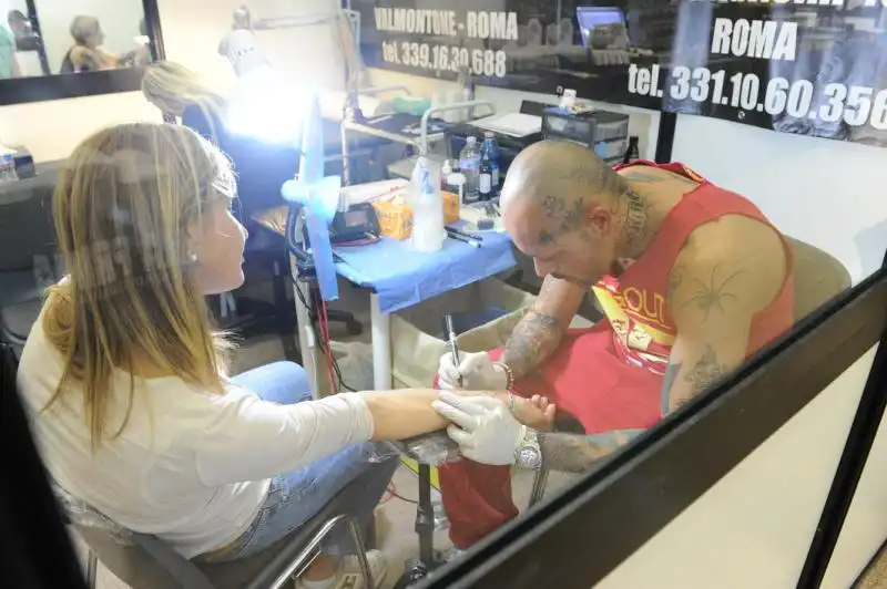 Tatuaggi in corso 