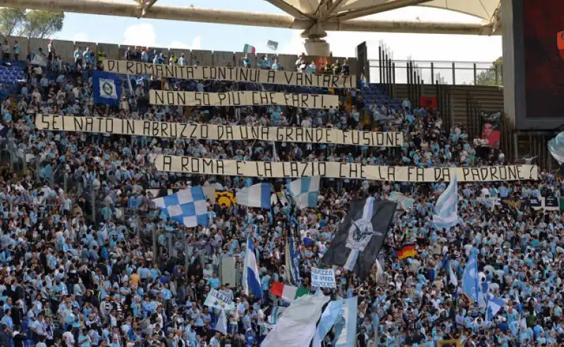 tifo lazio foto mezzelani gmt 