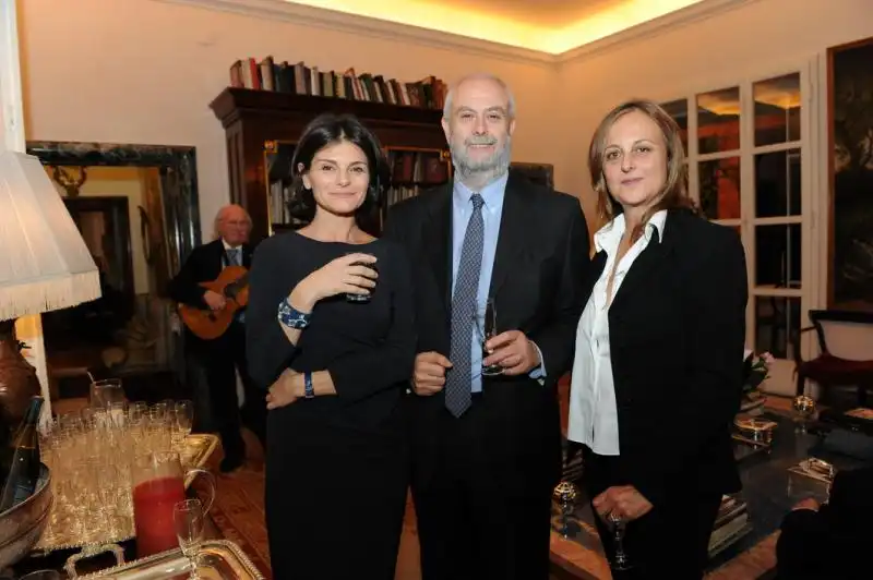 Umberto Croppi con Francesca Campello e Livia Pascucci 