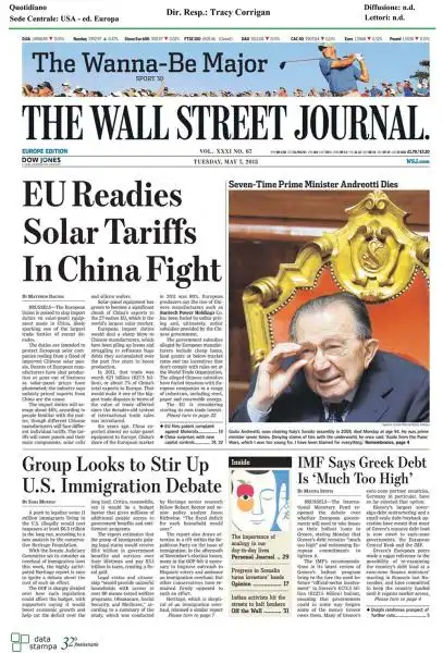 THE WALL STREET JOURNAL 