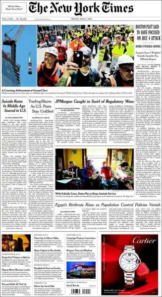 THE NEW YORK TIMES 