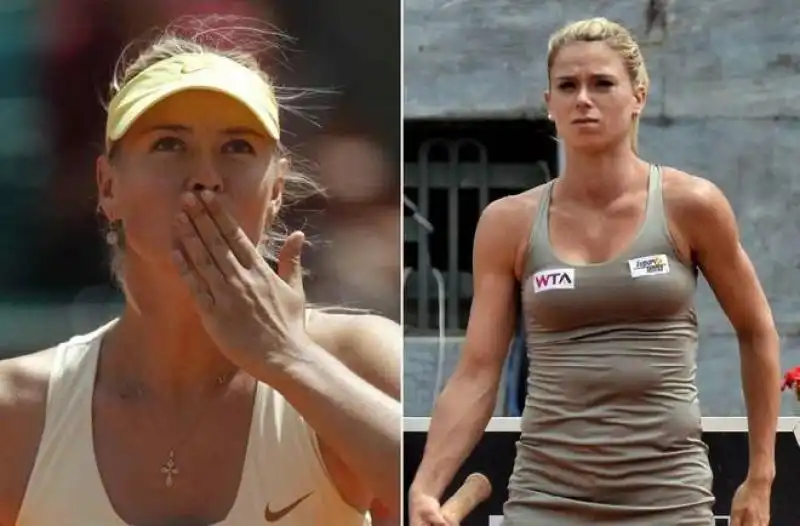 CAMILLA GIORGI E MARIA SHARAPOVA 