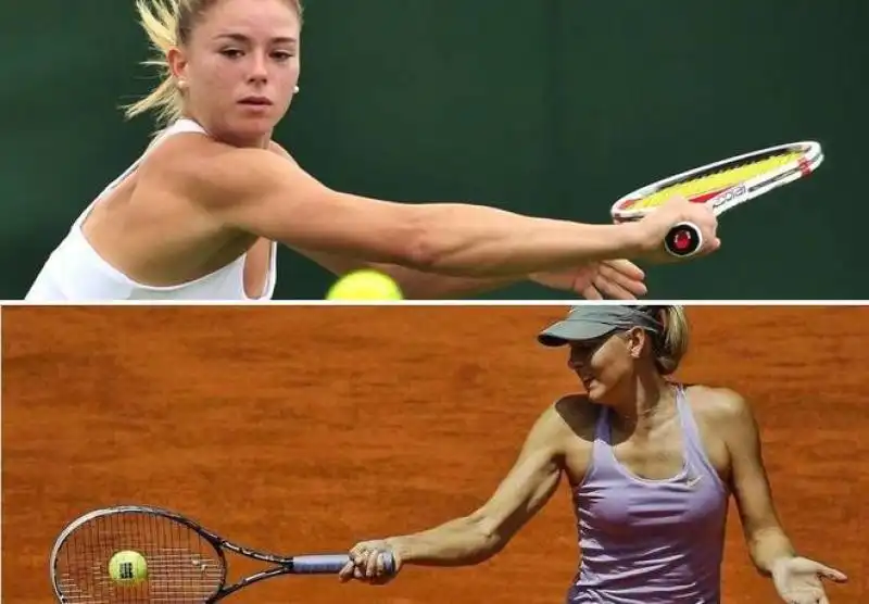 CAMILLA GIORGI E MARIA SHARAPOVA 