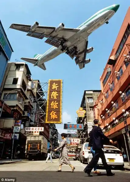 Kai Tak Airport Hong Kong 