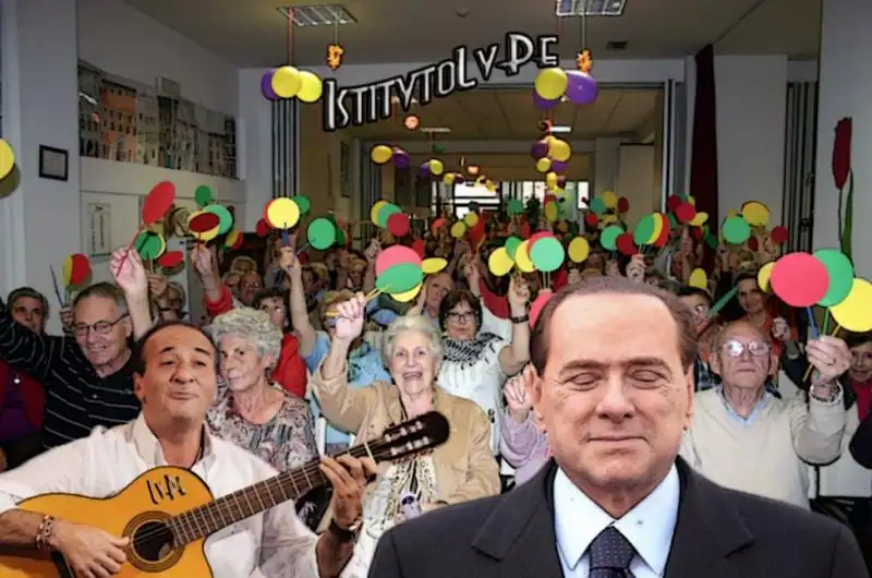 berlusconi servizi sociali apicella 