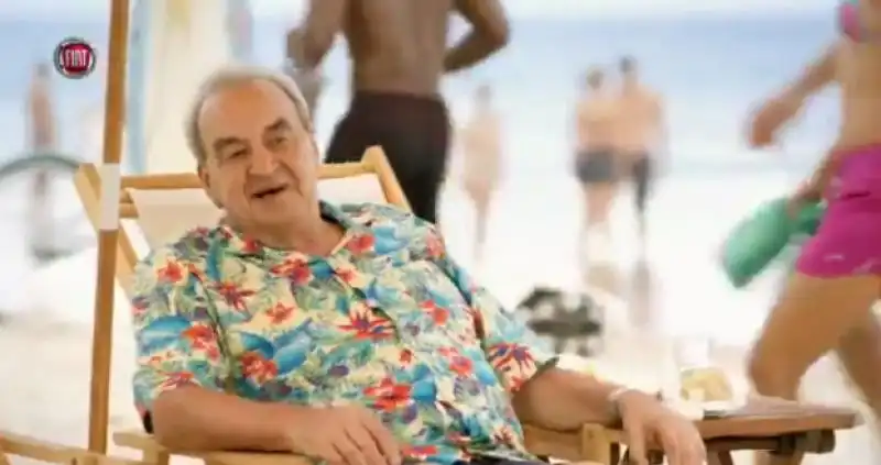 BRUNO PIZZUL NELLO SPOT FIAT 