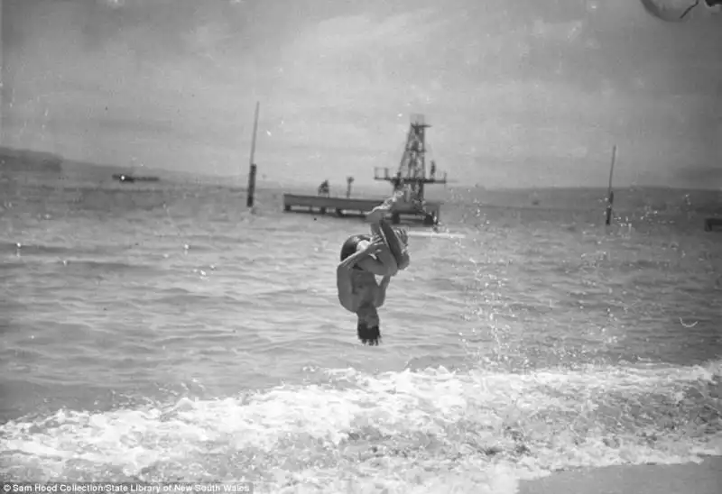 capriola a Bondi Beach 