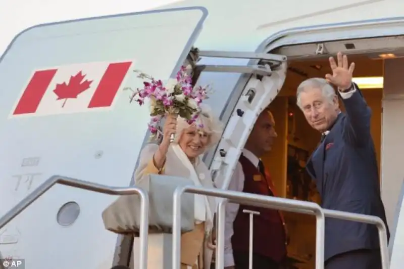 CARLO E CAMILLA IN TOUR IN CANADA 