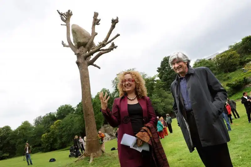 Carolyn Christov e Giuseppe Penone a Documenta