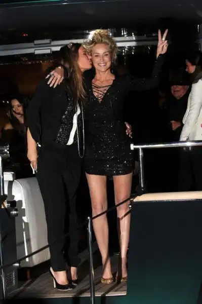 EVA CAVALLI SHARON STONE 