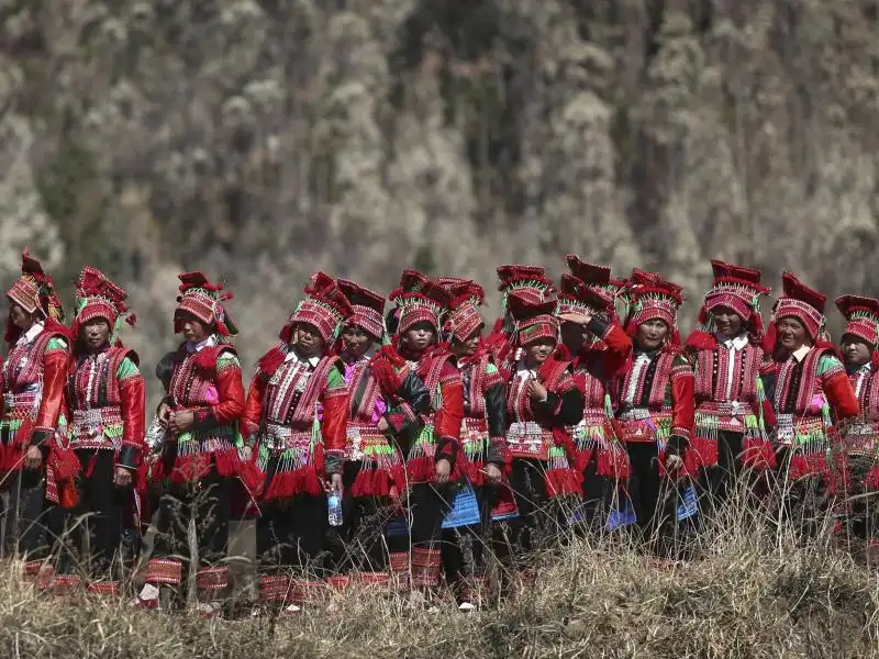 Cerimonia del dragone nello Yunnan 