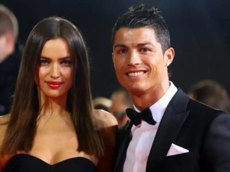 Cristiano Ronaldo con la Shayk 