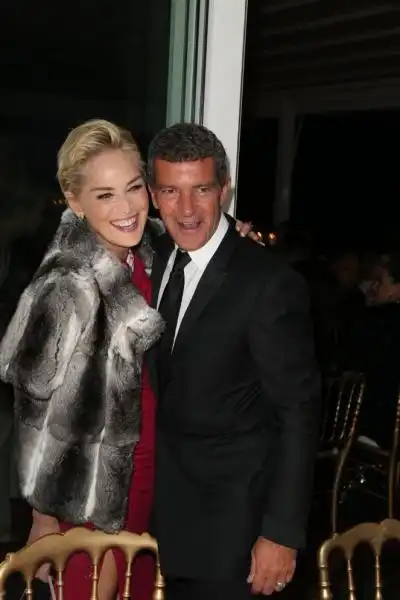 deGRISOGONO party Sharon Stone Antonio Banderas 