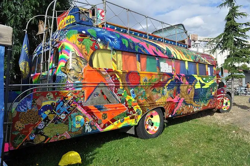 Il furgone psichedelico di Ken Kesey 