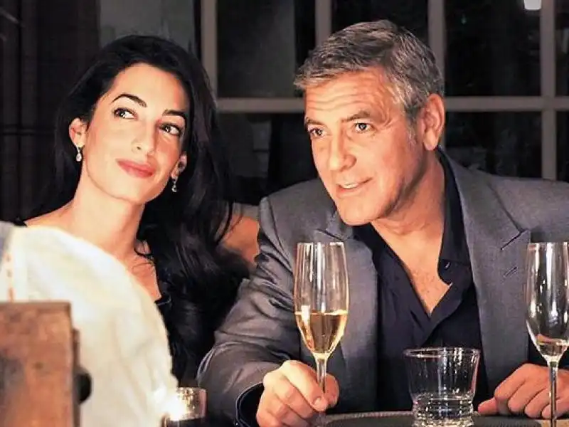 GEORGE CLOONEY E AMAL ALAMUDDIN 