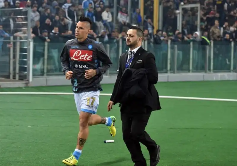 HAMSIK CON GLI ULTRAS